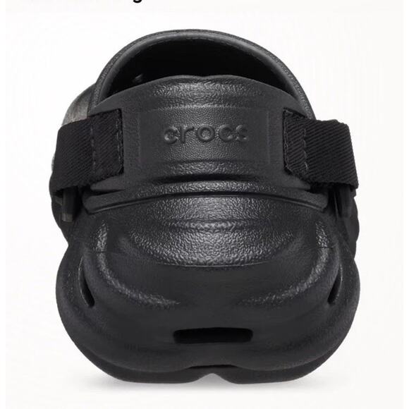 Crocs Echo Clogs Gray Kids Size 10 Like New- Toddler - Picture 4 of 9